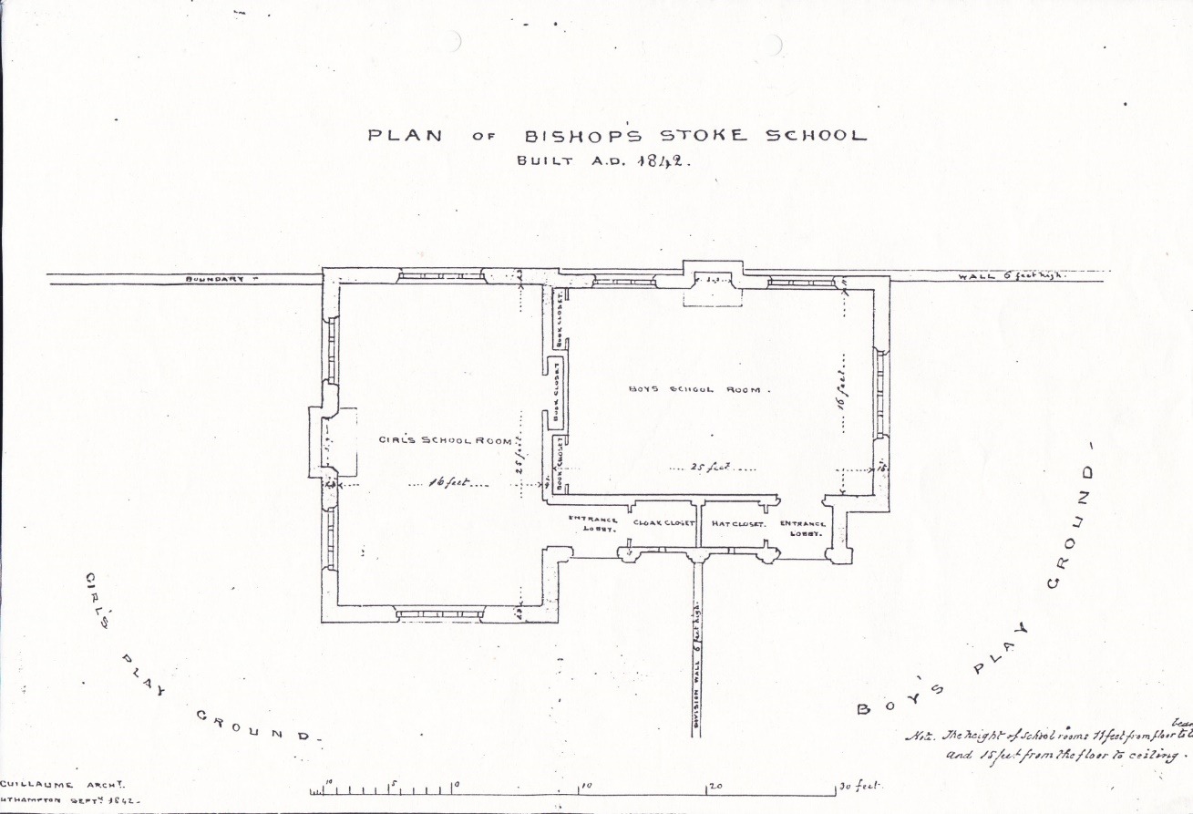 C:\Documents and Settings\Chris\My Documents\My Pictures\Bishopstoke History Society\Bishopstoke and Eastleigh Schools (32)\Bishopstoke School (1842) 1.jpg