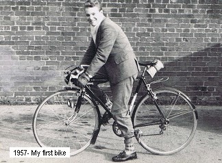 A person on a bicycle Description automatically generated with medium confidence