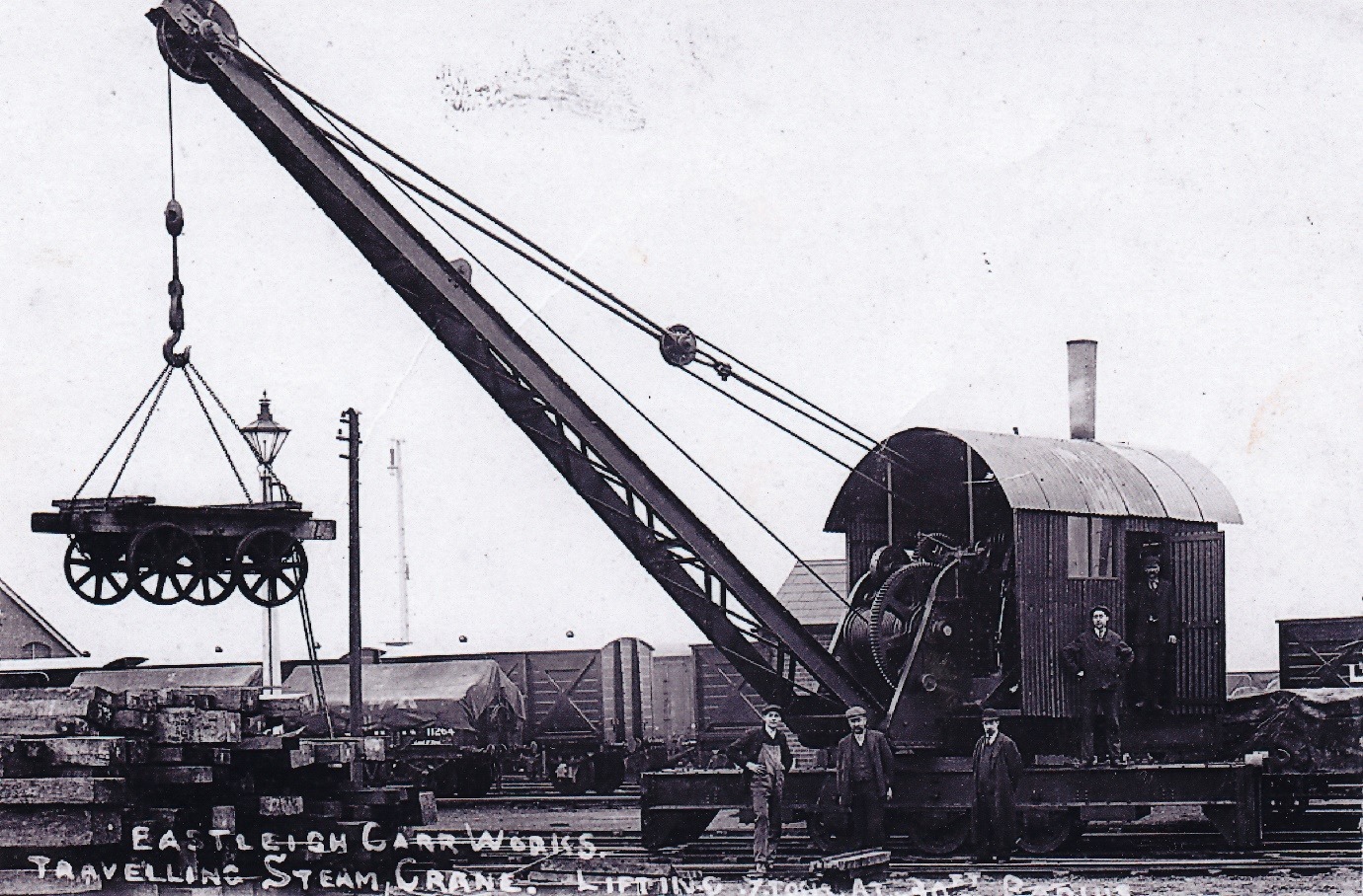 A picture containing outdoor, old, transport, crane Description automatically generated