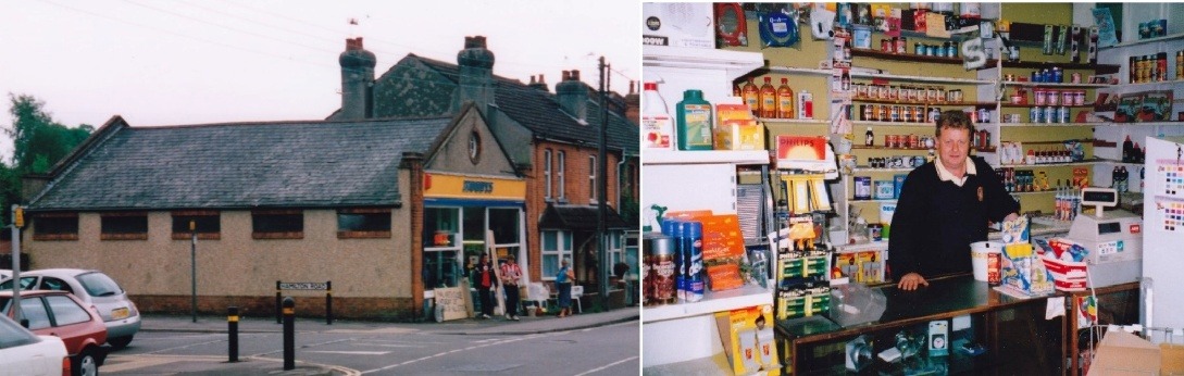 A store front and a store front AI-generated content may be incorrect.