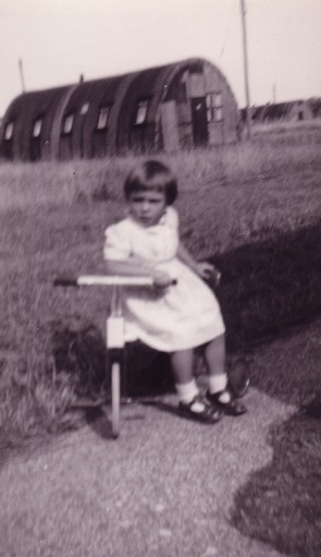 C:\Documents and Settings\chris\My Documents\My Pictures\Chamberlain Family Archive\Chamberlain Family Archive\Shirley at Velmore with Tricycle.jpg