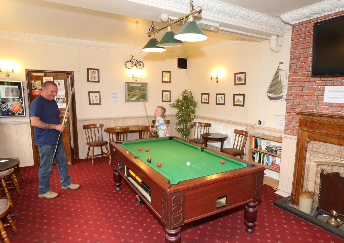 pool table History of Hampshire