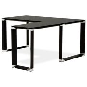 Warner Corner Glass Skrivebord