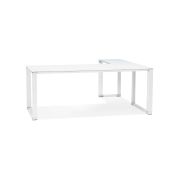 Warner Corner Glass Skrivebord