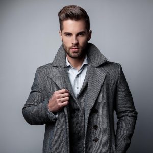 Brannigan coat - Grey - Large