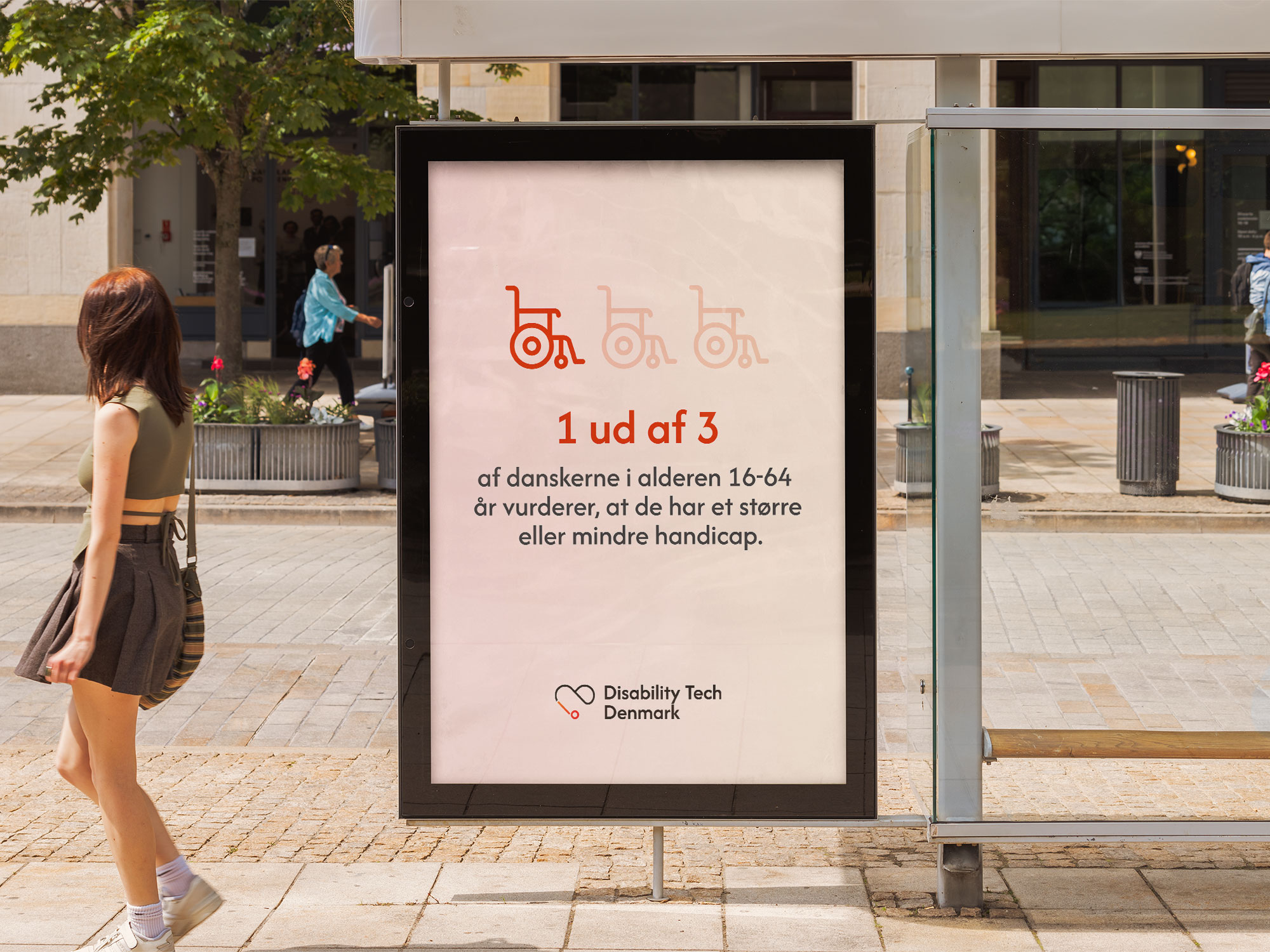 Disability Tech Denmark Busstopskilt