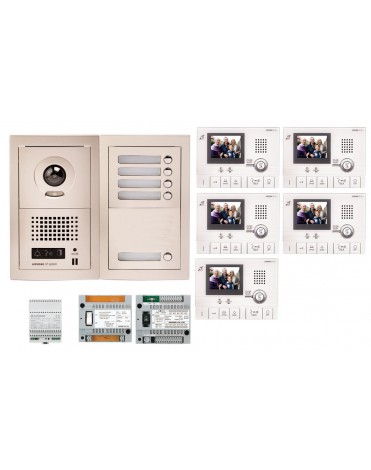 Aiphone GTV5F Kit vidéo kit 5 appartements 2 955,00 €