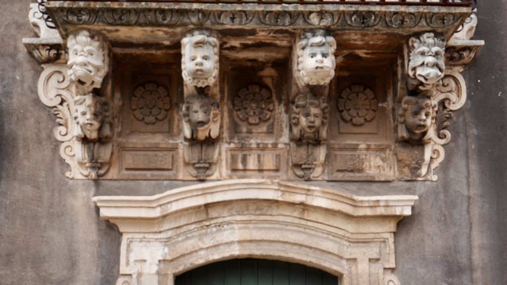 Catania Sicily Italy. A city in the raw.
