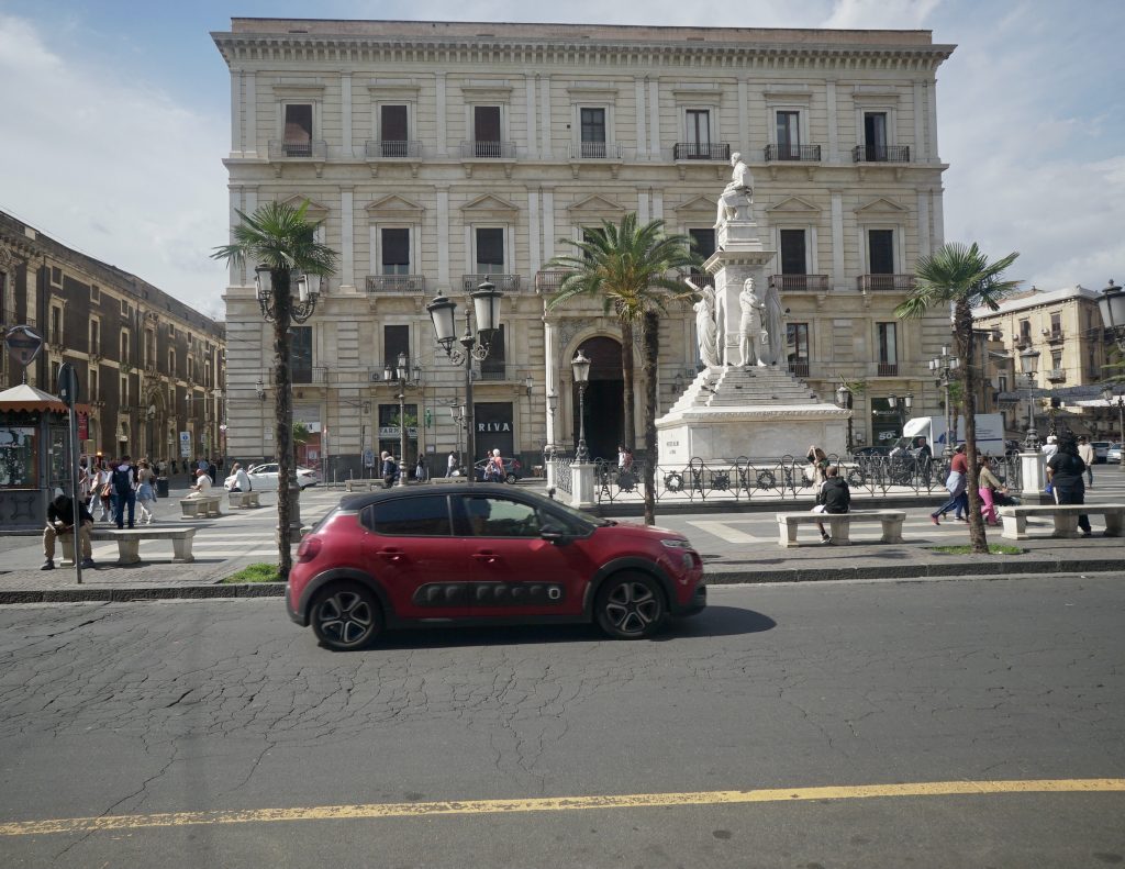 Catania Sicily Italy. A city in the raw.