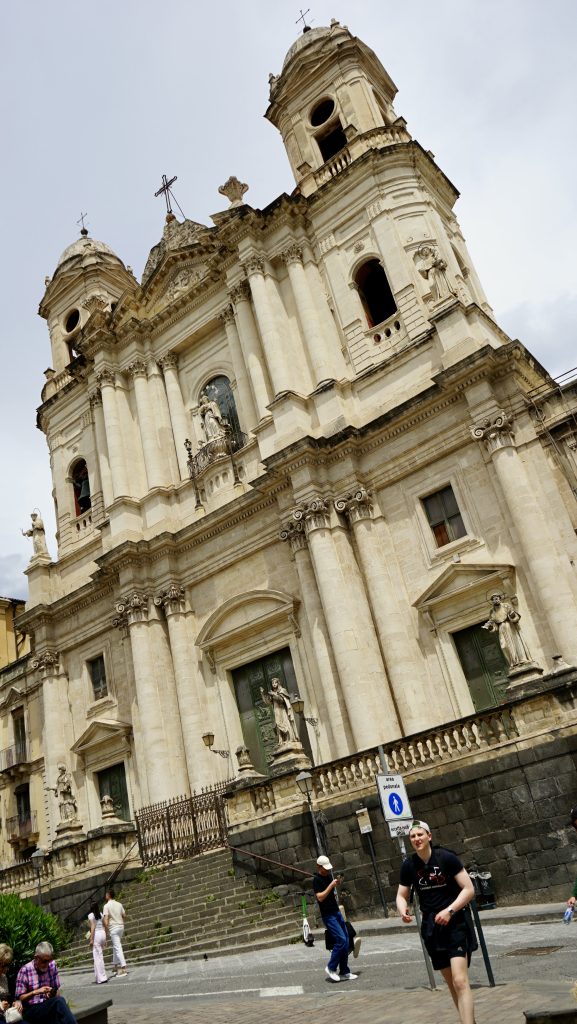 Catania Sicily Italy. A city in the raw.