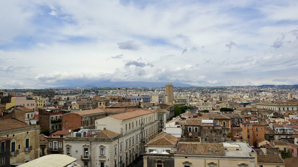 Catania Sicily Italy. A city in the raw.