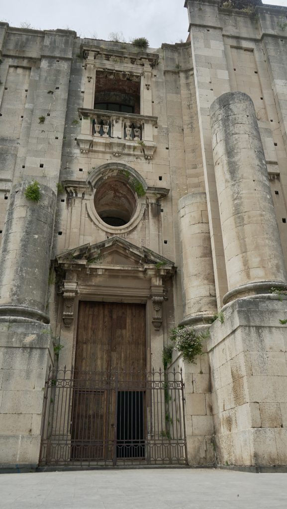 Catania Sicily Italy. A city in the raw.