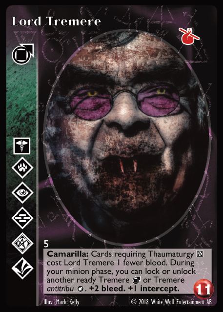 Exclusive promo card with Vampire: The Masquerade – CHAPTERS – Black  Chantry Productions