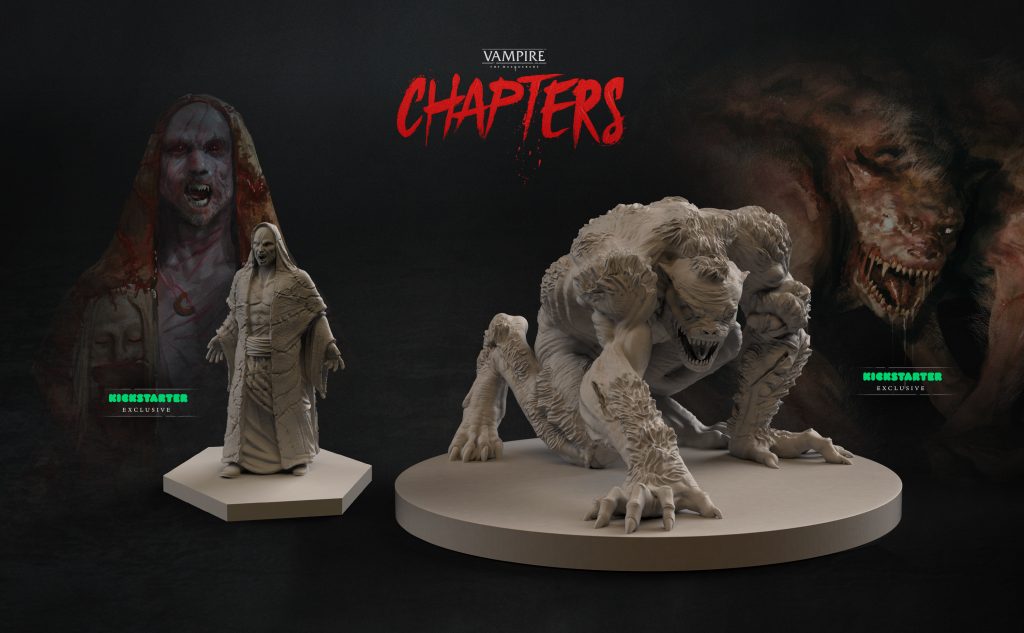 ArtStation - Vampire: The Masquerade - CHAPTERS - Miniatures