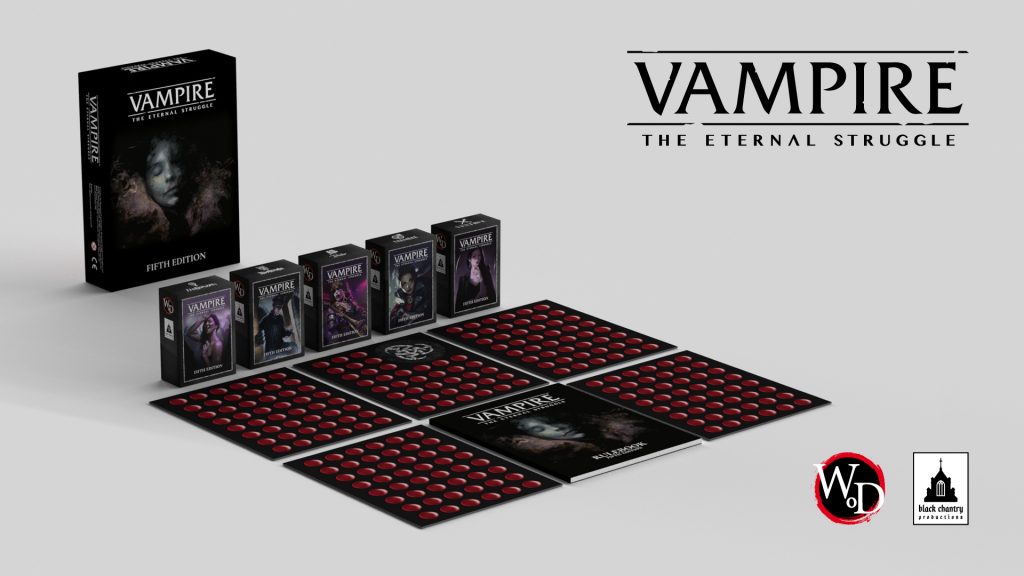 Exclusive promo card with Vampire: The Masquerade – CHAPTERS – Black  Chantry Productions