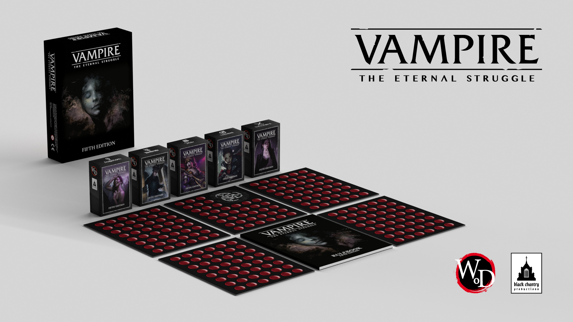 Shadow Boxing Danse Macabre Kickstarter V:TES VTES Vampire CCG