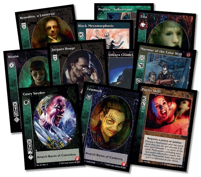 Exclusive promo card with Vampire: The Masquerade – CHAPTERS – Black  Chantry Productions