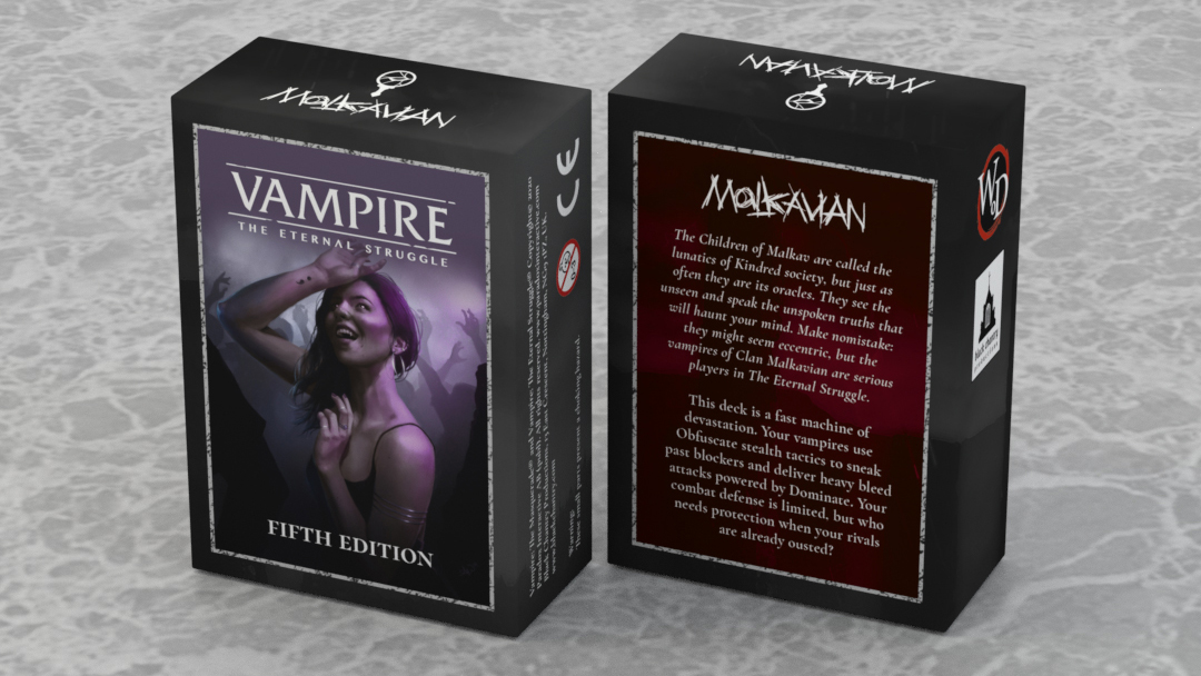 その他 VAMPIRE THE ETERNAL STRUGGLE DECKMASTER Vampire The Eternal Struggle Deckmaster Starter Deck - Jyhad