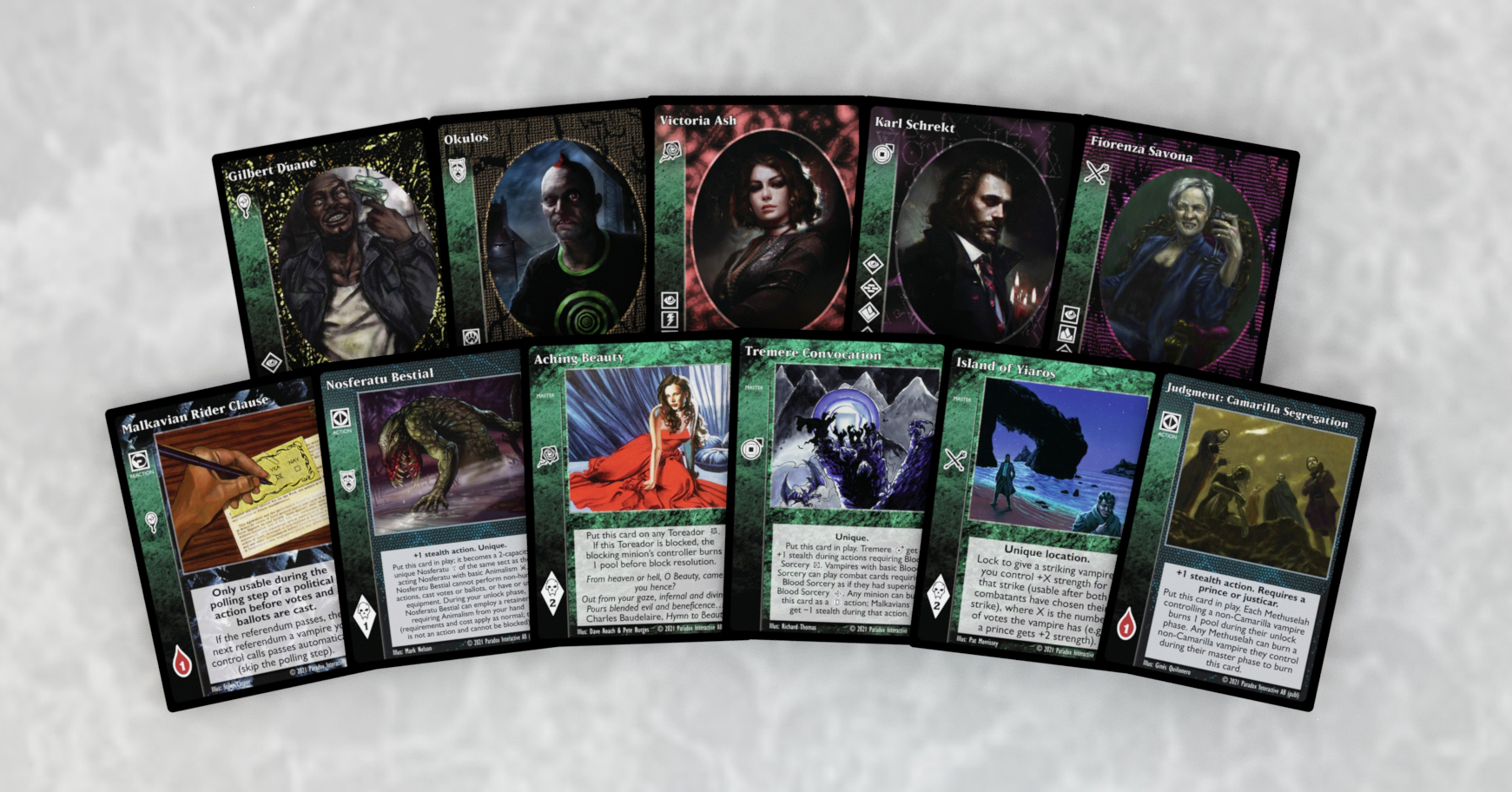 Exclusive promo card with Vampire: The Masquerade – CHAPTERS – Black  Chantry Productions