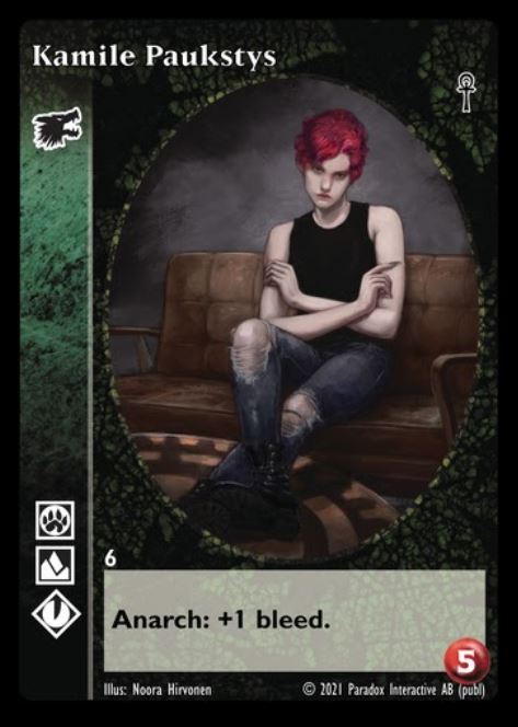 Vampire the Masquerade, Clans and Bloodlines, Gangrel