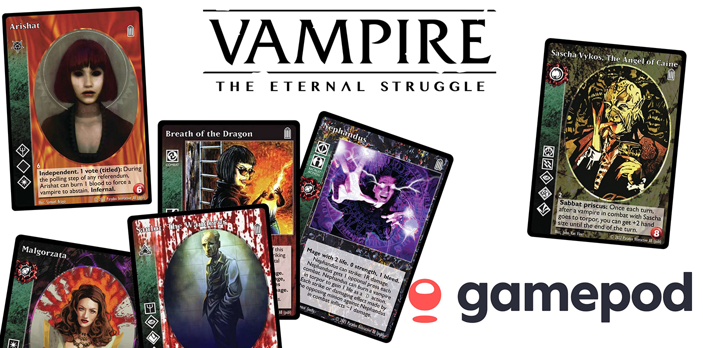 未開封 Vampire the Eternal Struggle Starter Jyhad - Vampire The Eternal Struggle - Sealed NEW Deck
