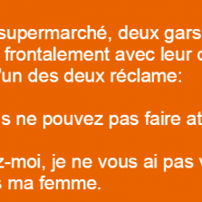 Au supermarché