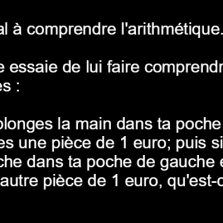 Toto a du mal à comprendre l&rsquo;arithmétique
