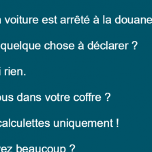 Un Corse en voiture est arrêté à la douane