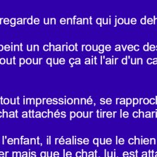 Un pompier regarde un enfant qui joue dehors