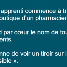 Apprenti pharmacien