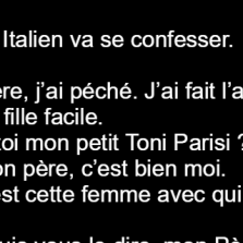 Un jeune Italien va se confesser