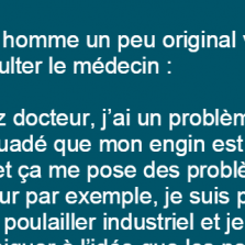 Persuadé que son engin est un grain de mais