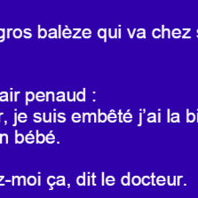 Un gros balèze qui va chez son toubib