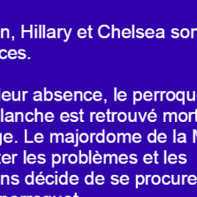 Bill Clinton avec Hillary et Chelsea en vacances