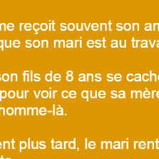 Une femme reçoit souvent son amant