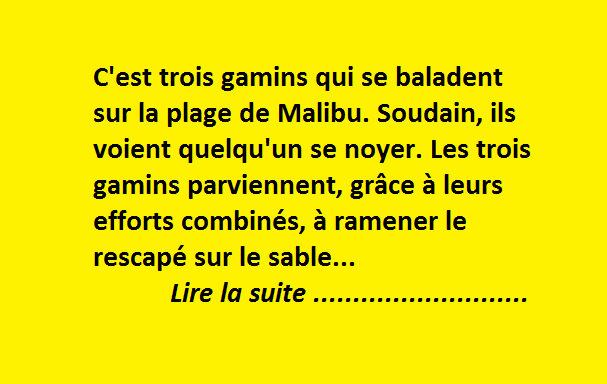 Clinton sauvé des eaux