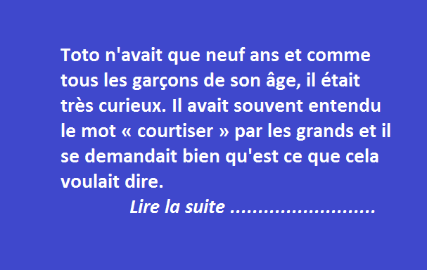 Toto et l’anguille du copain de sa sœur