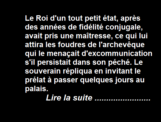 La maîtresse du Roi
