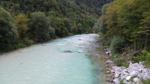 Soca River, Slovenien