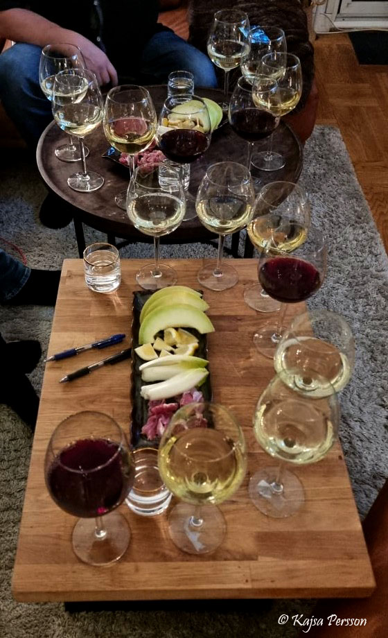 Vinprovning hemma med smakkombinationer