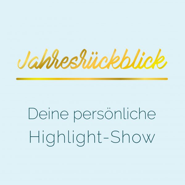 Jahresrückblick 2020 - reflektieren