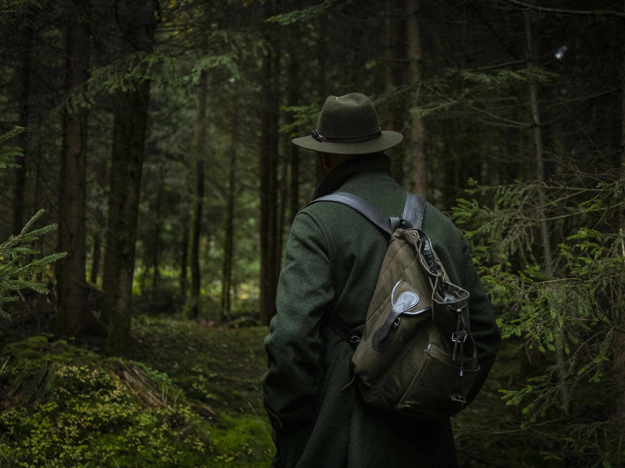 Der Jäger im Wald