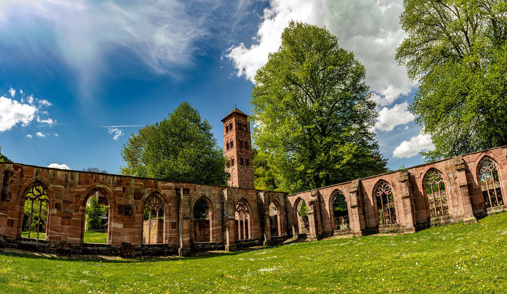 Das ehemalige Kloster Hirsau im Schwarzwald