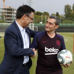 Bartomeu: “Valverde is the ideal manager for this chapter in Barcelona”