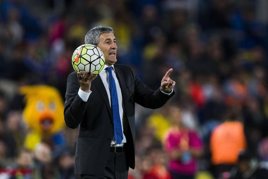 FC Barcelona's newly appointed manager, Quique Setién. / GETTY IMAGES