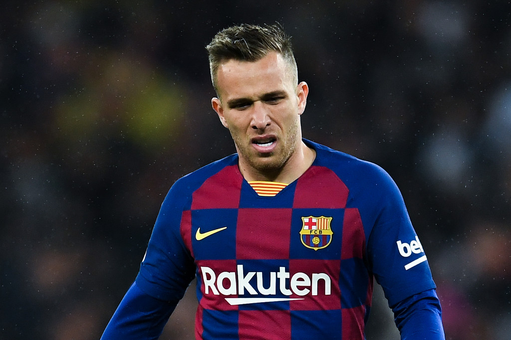 Arthur Melo, during El Clásico in March of 2020 / GETTY IMAGES EUROPE