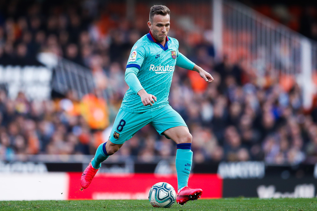 Arthur Melo, in action for FC Barcelona / GETTY IMAGES EUROPE