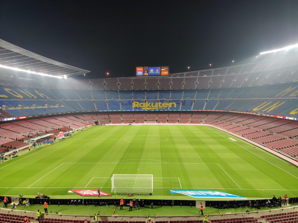 Camp Nou, the home ground of FC Barcelona / OMAR HAWWASH / BLAUGRANAGRAM