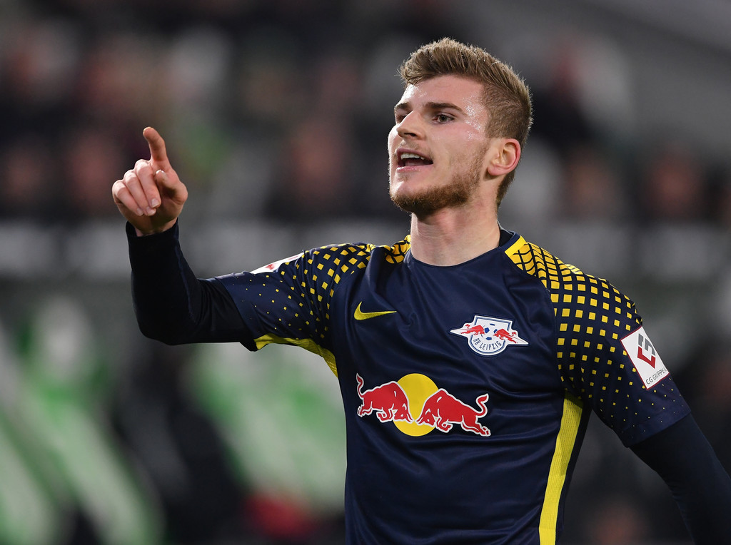 Timo Werner, during a game with RB Leipzig / STUART FRANKLIN/BONGARTS
