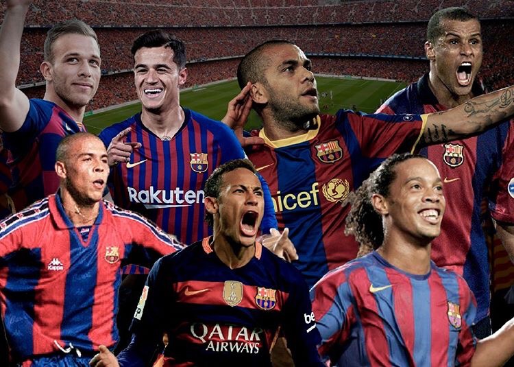 Barcelona's Brazilians of the past, present and potentially the future